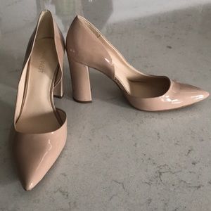 Nine West Nude Heels 8